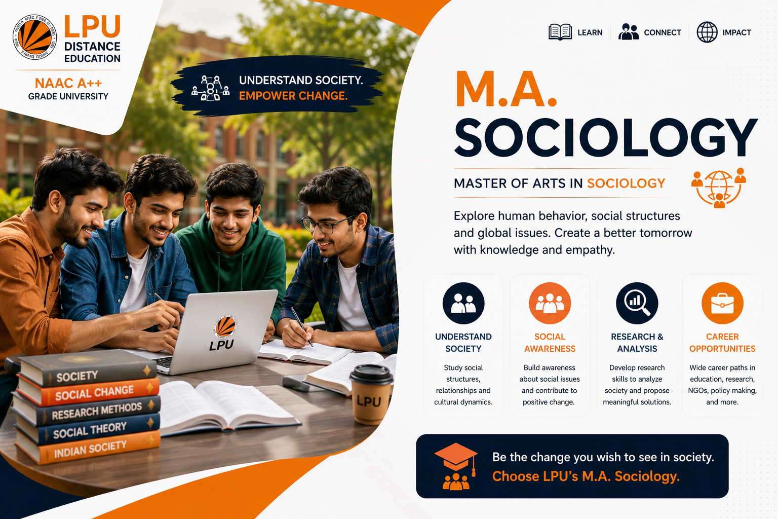 MA Sociology Distance Education LPU Punjab